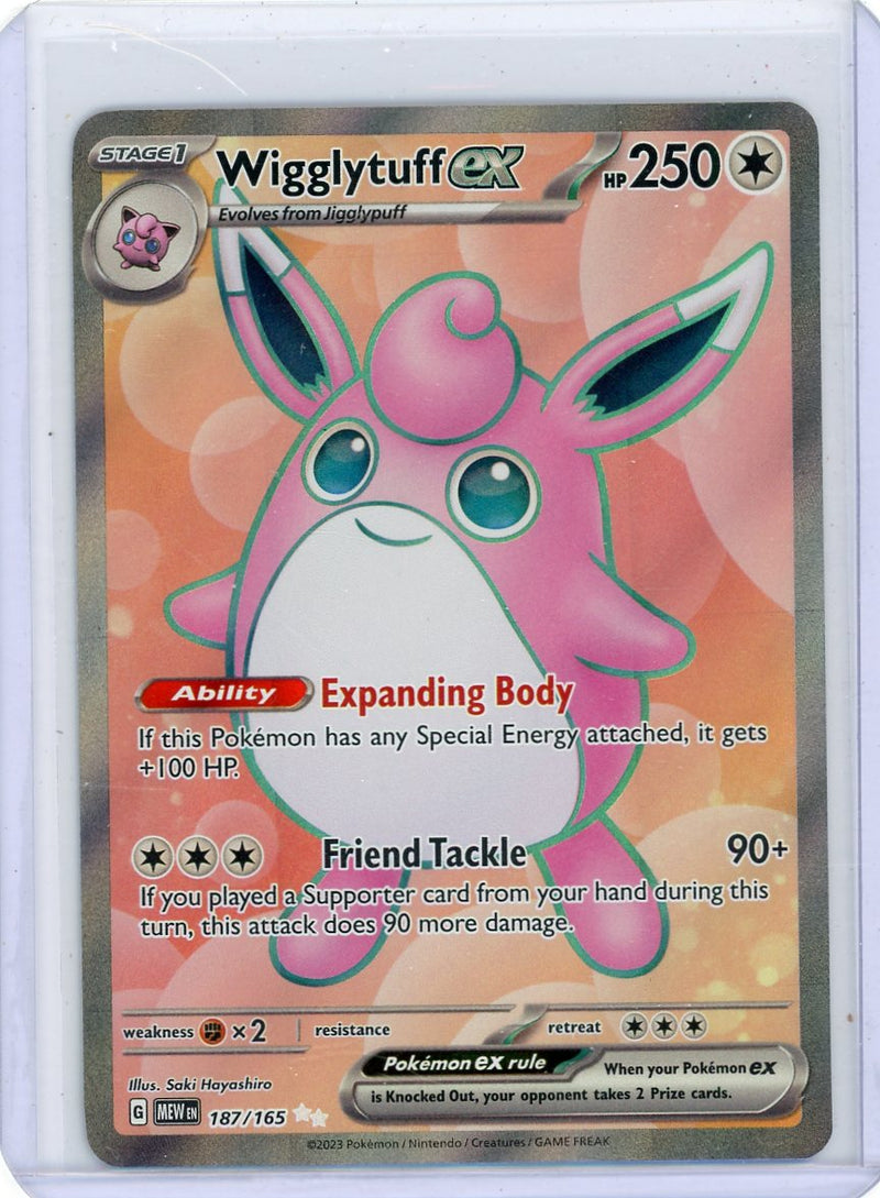 Wigglytuff ex Pokémon 151 Full-Art 