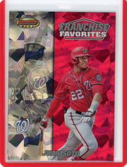 Juan Soto 2020 Bowman's Best Franchise Favorites atomic refractor