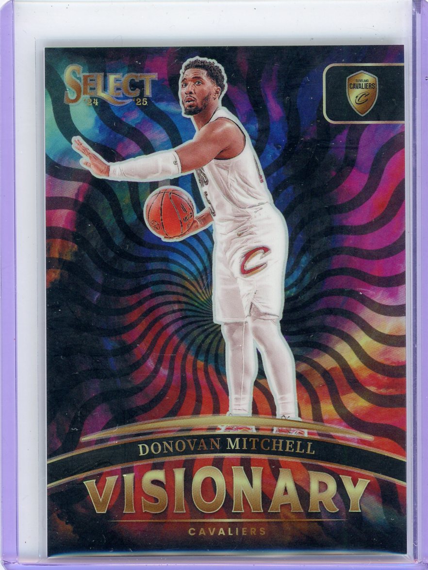 Donovan Mitchell 2024-25 Panini Select Visionary SSP #19
