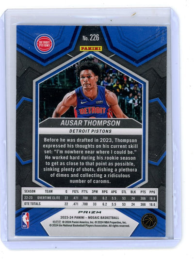 Ausar Thompson 2023-24 Panini Mosaic Prizm Mosaic RC