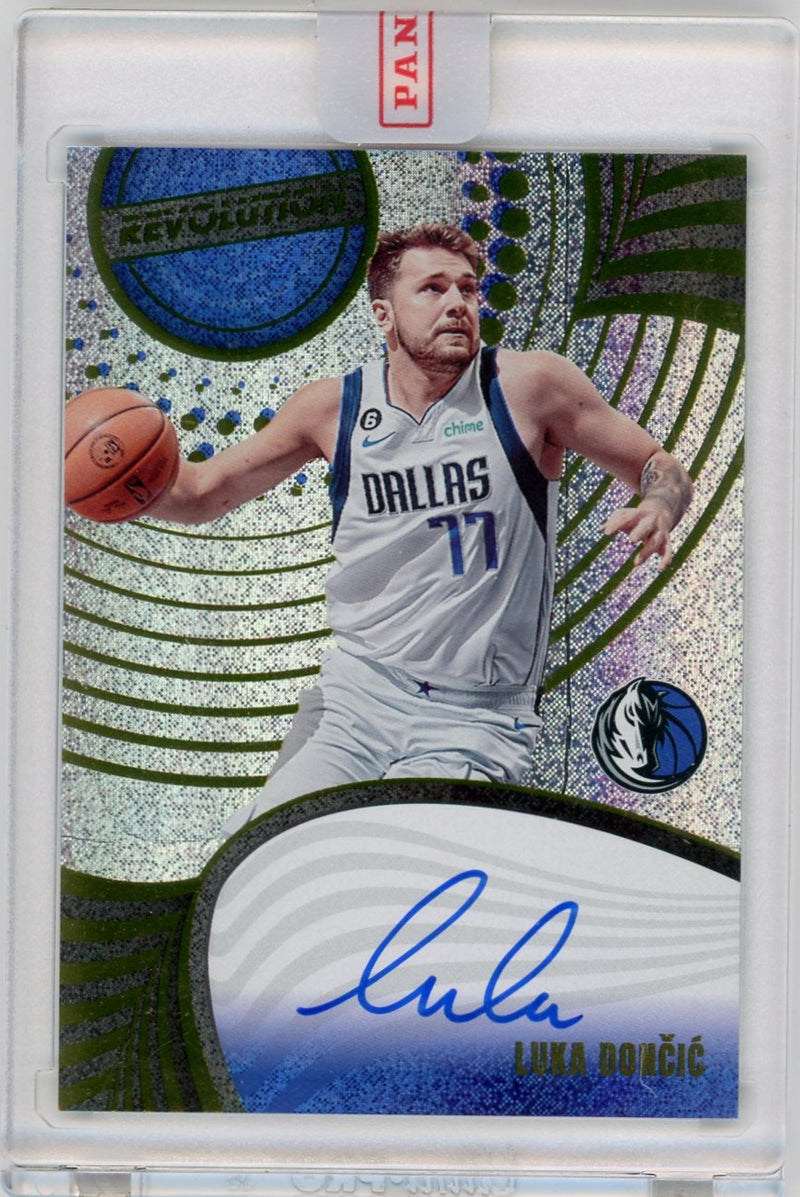 Luka Doncic 2023 Panini Revolution Autograph 