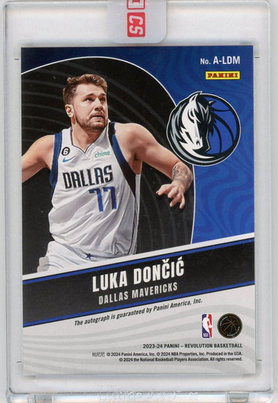 Luka Doncic 2023 Panini Revolution Autograph #A-LDM