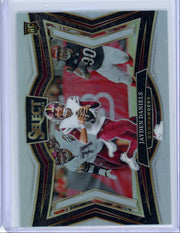 Jayden Daniels 2024 Panini Select silver prizm rookie card #476