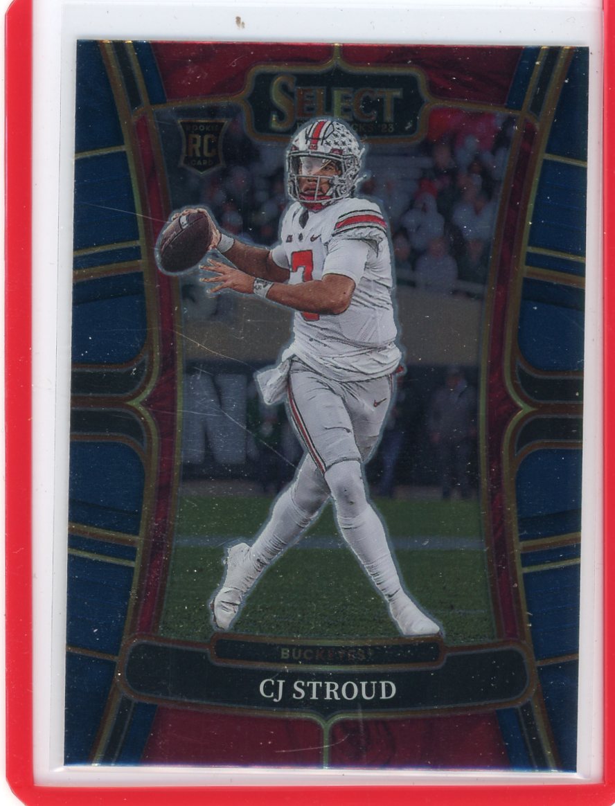 CJ Stroud 2023 Panini Select Draft Picks rookie card