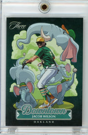 Jacob Wilson 2025 Panini Three and Two Downtown
