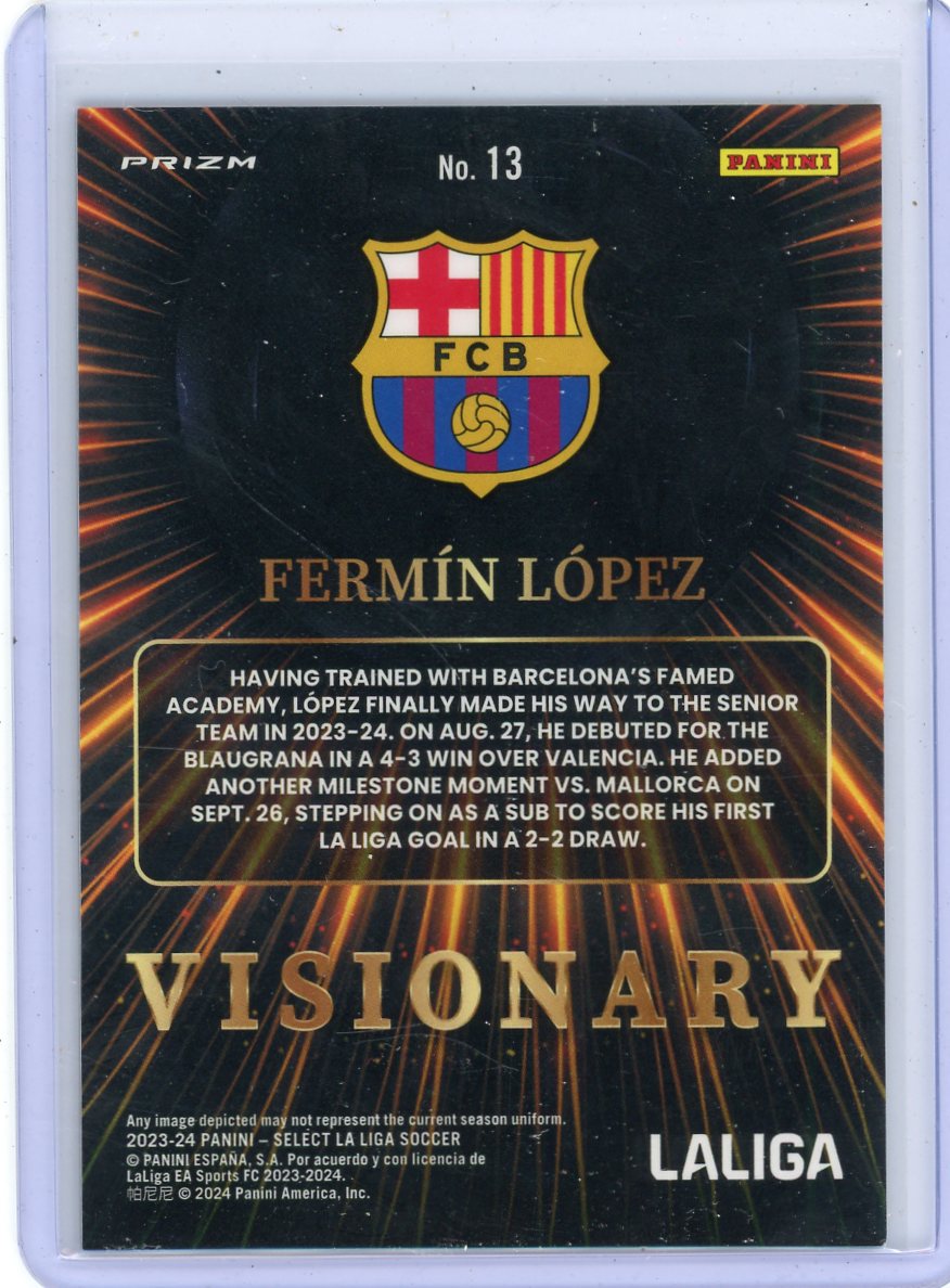 Fermin Lopez 2023-24 Panini Select Visionary
