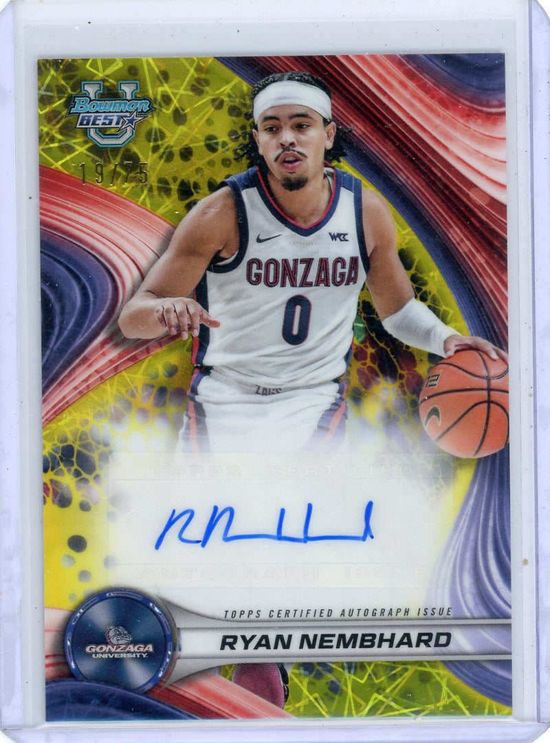 Ryan Nembhard 2025 Bowman&