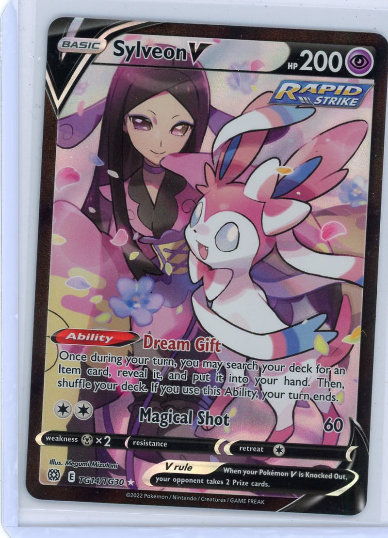 Sylveon V 2022 Pokemon Trainer Gallery rare holo TG14/TG30