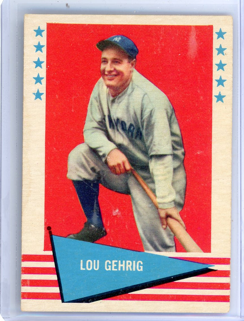 Lou Gehrig 1961 Fleer 