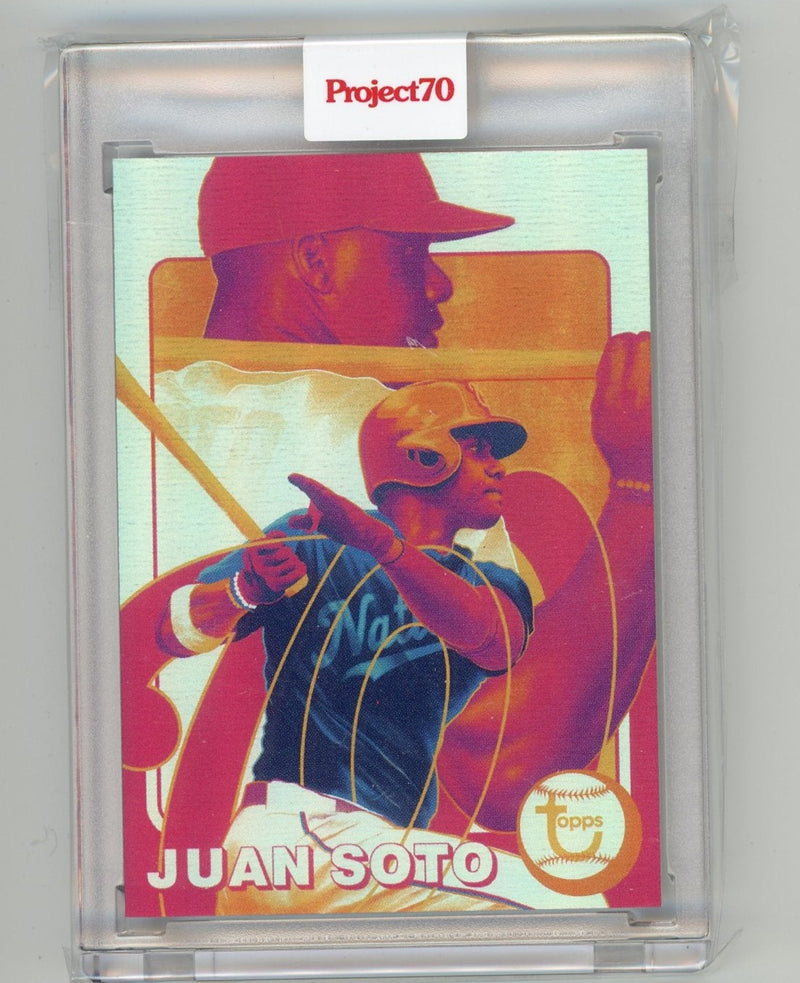 Juan Soto 2021 Topps Project70 by Matt Taylor 