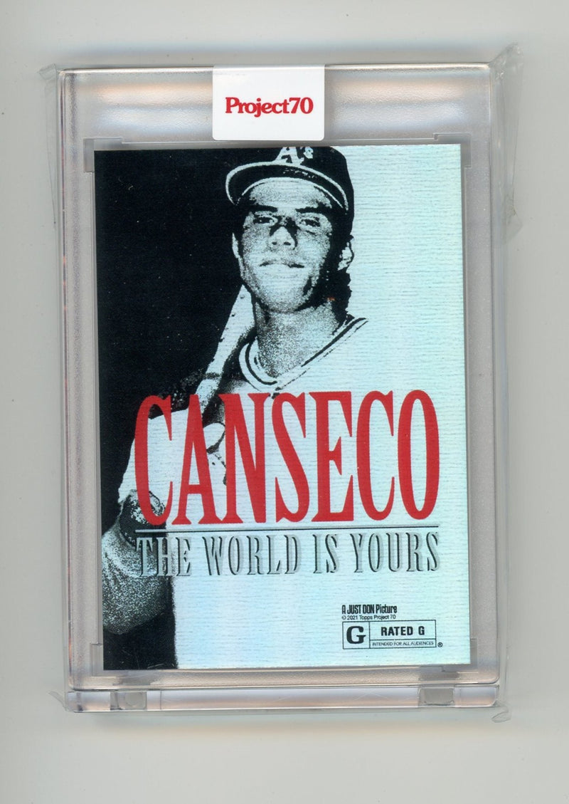 Jose Canseco 2021 Topps Project70 by Don C 