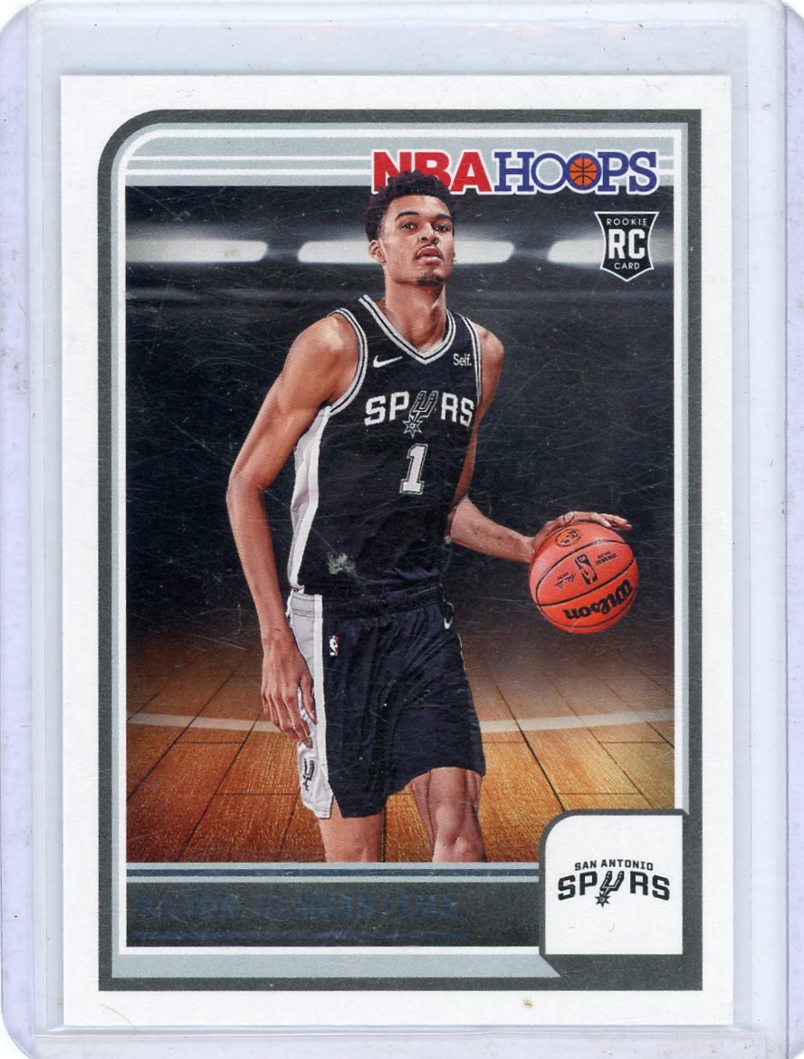 Victor Wembanyama 2023-24 NBA Hoops #277 Rookie Card