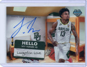 Langston Love 2025 Bowman Chrome University Campus Dorms Signatures