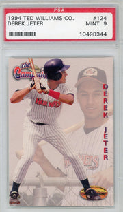 Derek Jeter 1994 Ted Willaims Co. PSA 9