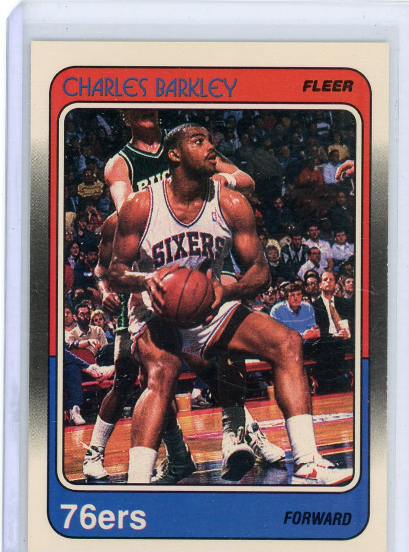 Charles Barkley 1988 Fleer 