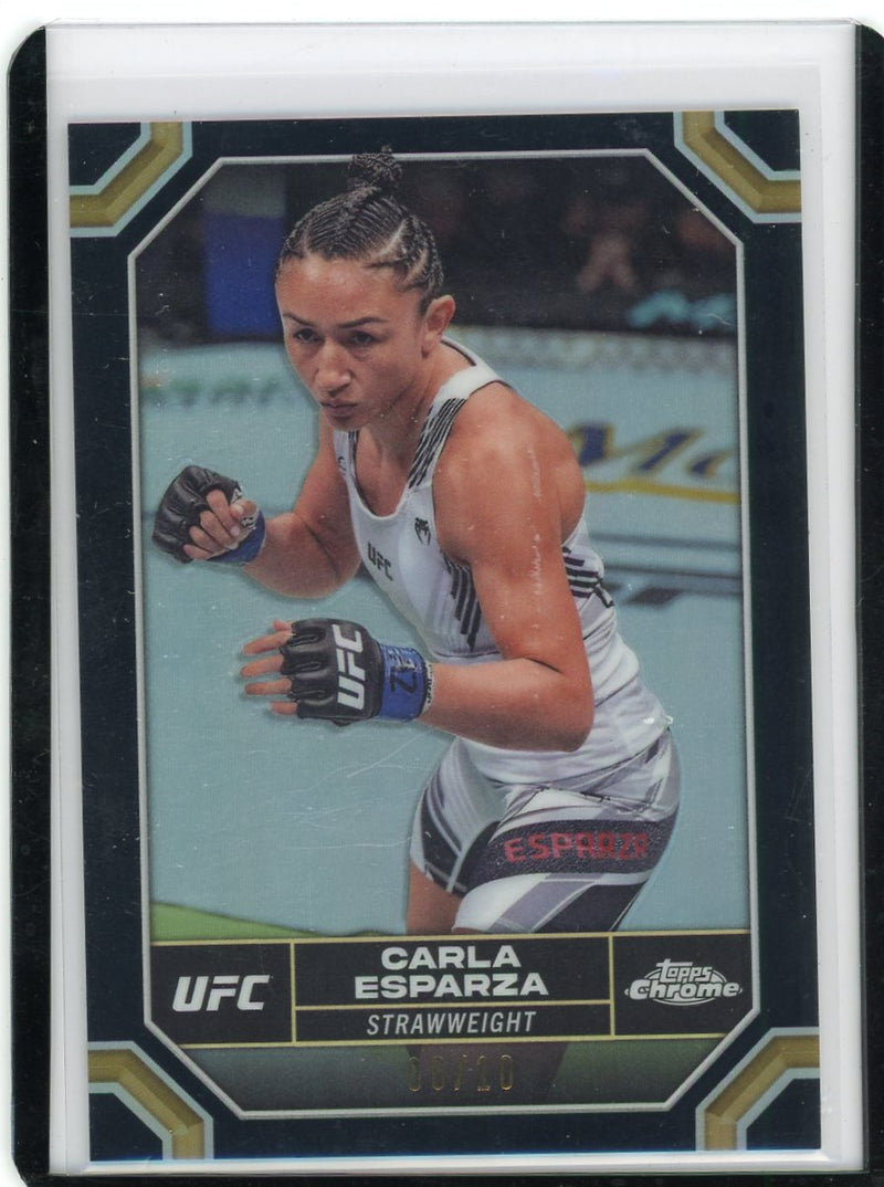 Carla Esparaza 2024 Topps Chrome Black Refractor 