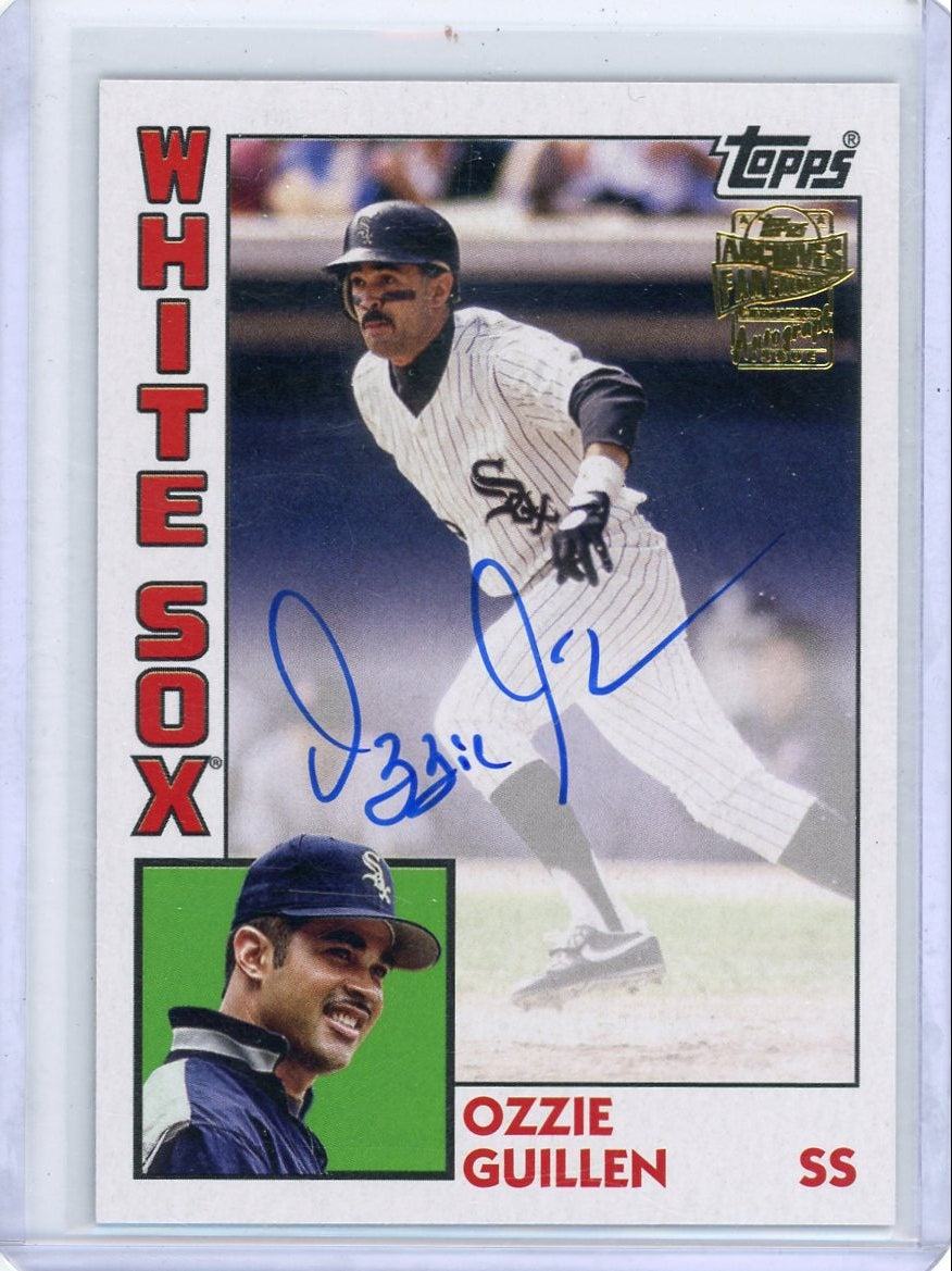 Ozzie Guillen 2025 Topps Archives '84 autograph