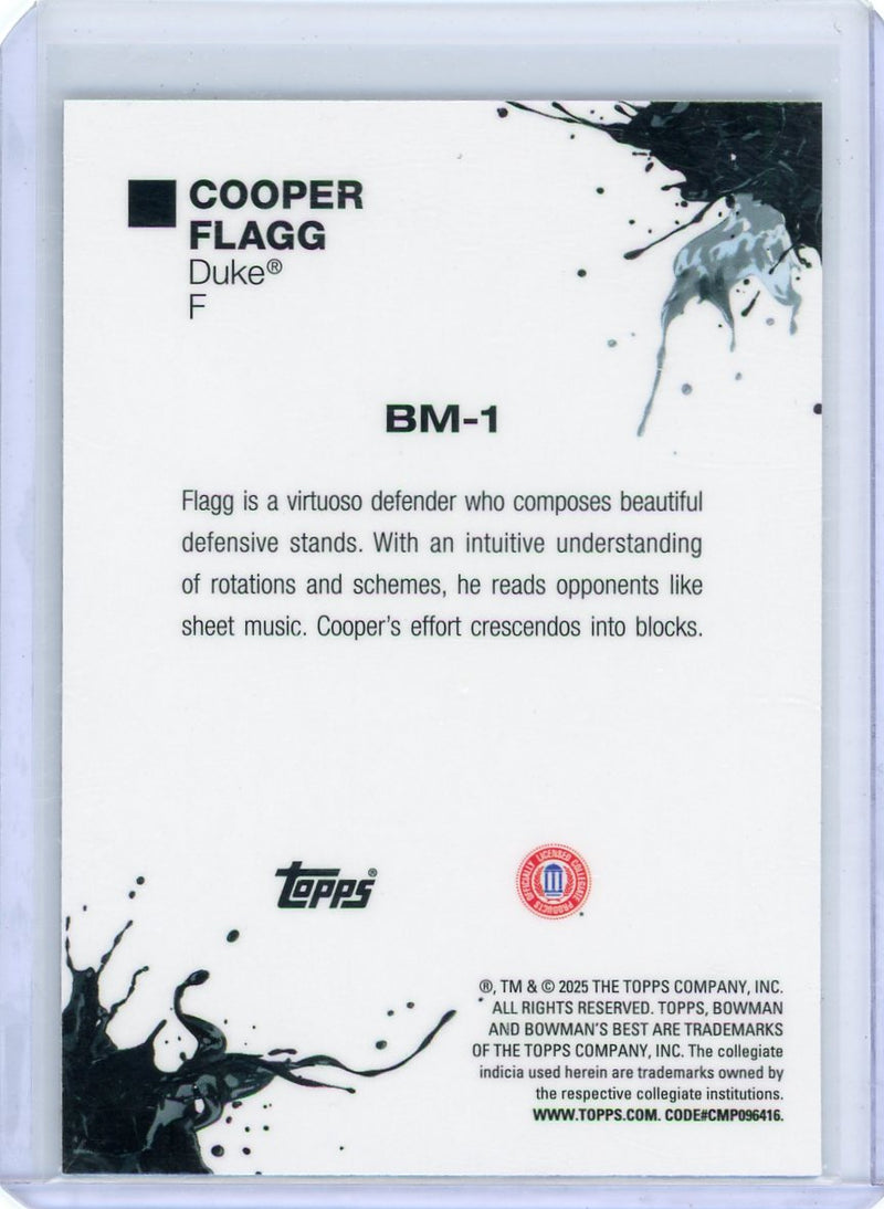 Cooper Flagg 2025 Bowman&