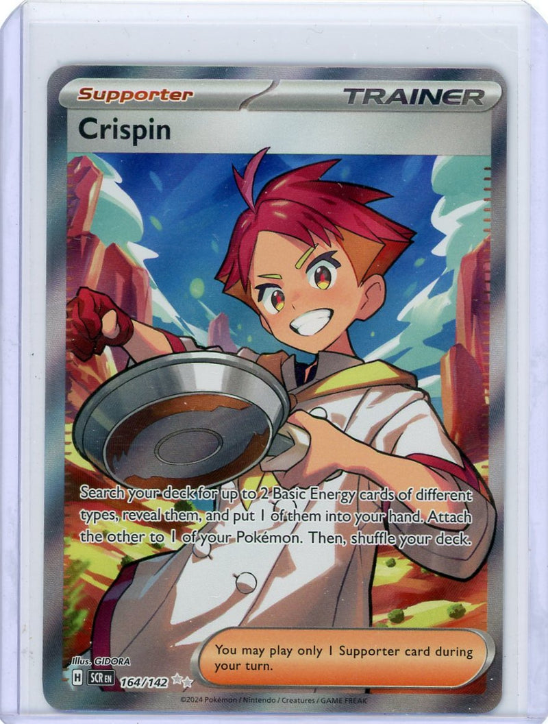 Crispin Pokémon Stellar Crown Full-Art 