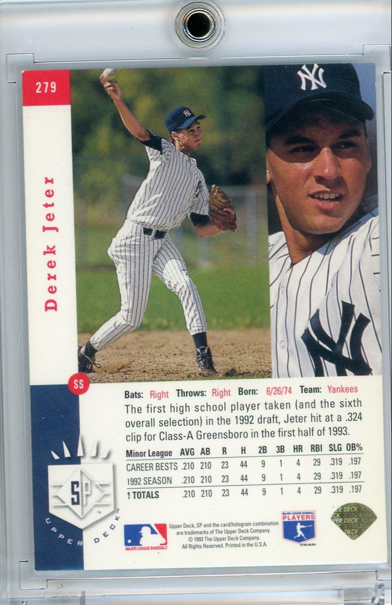 Derek Jeter 1993 Upper Deck SP Foil Rookie