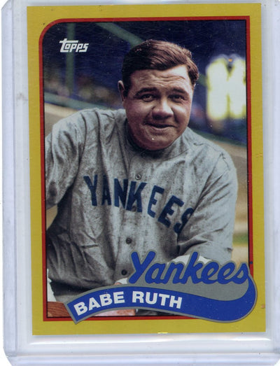 Babe Ruth / Lou Gehrig 2023 Topps Archives gold foil #'d 38/50