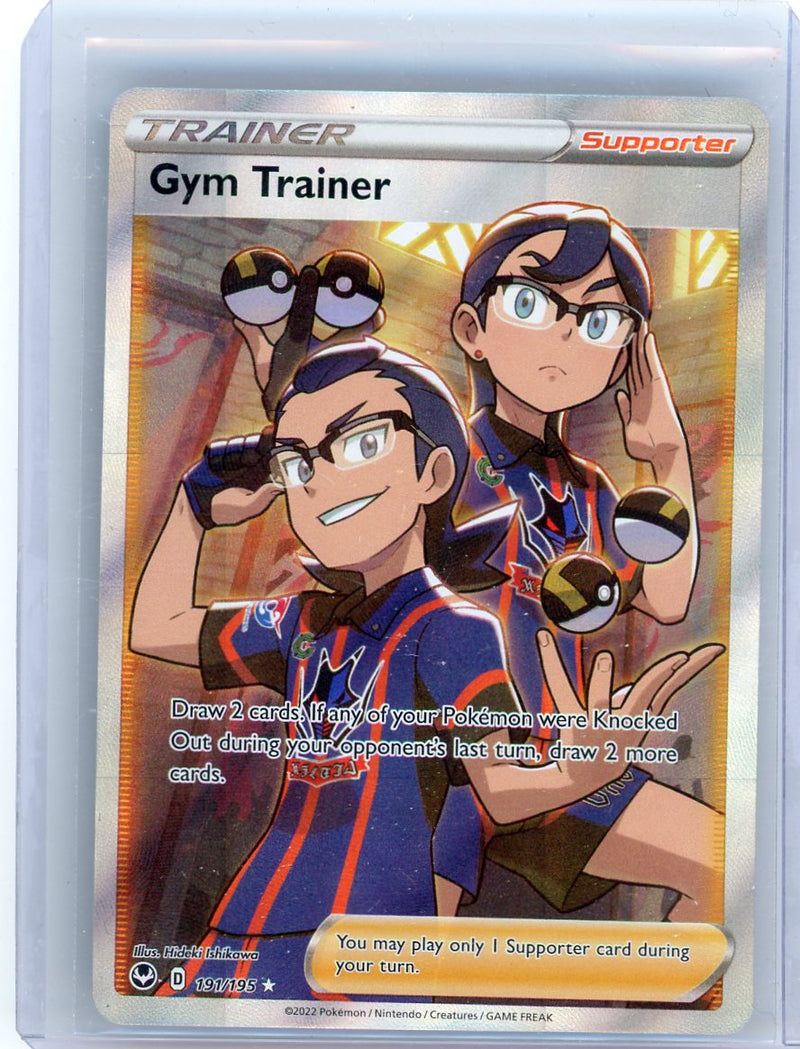 Gym Trainer 2022 Pokemon rare holo 191/195