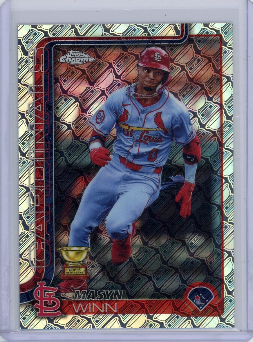 Masyn Winn 2025 Topps Chrome Update Cupfractor SP