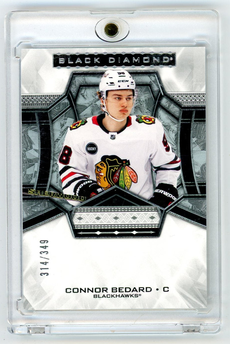 Connor Bedard 2024-25 UD Black Diamond Base 