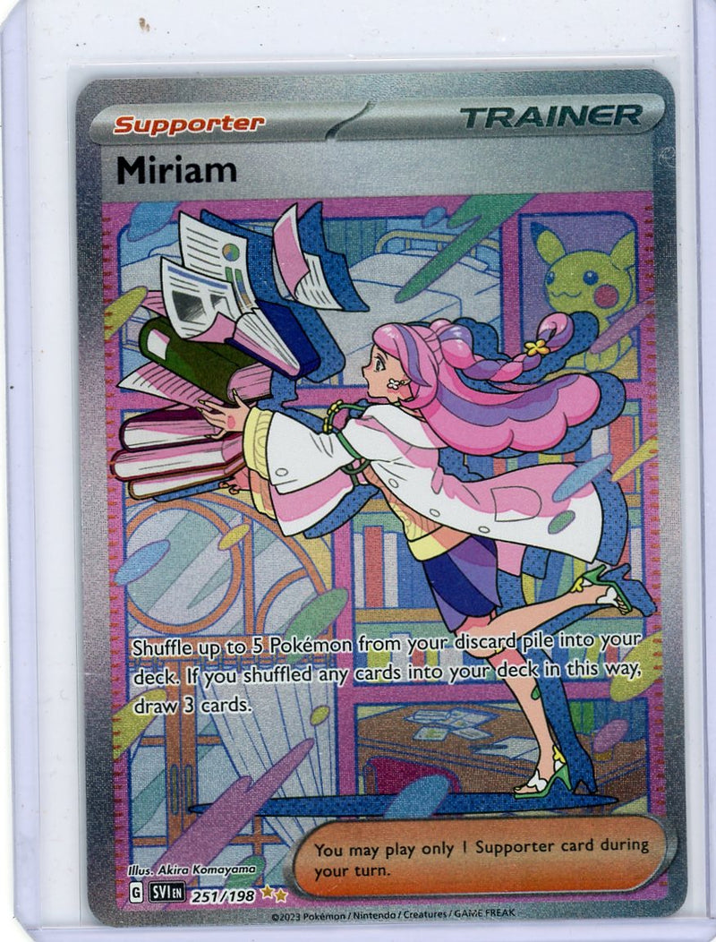 Miriam Pokémon Scarlet & Violet Special Illustration Rare 