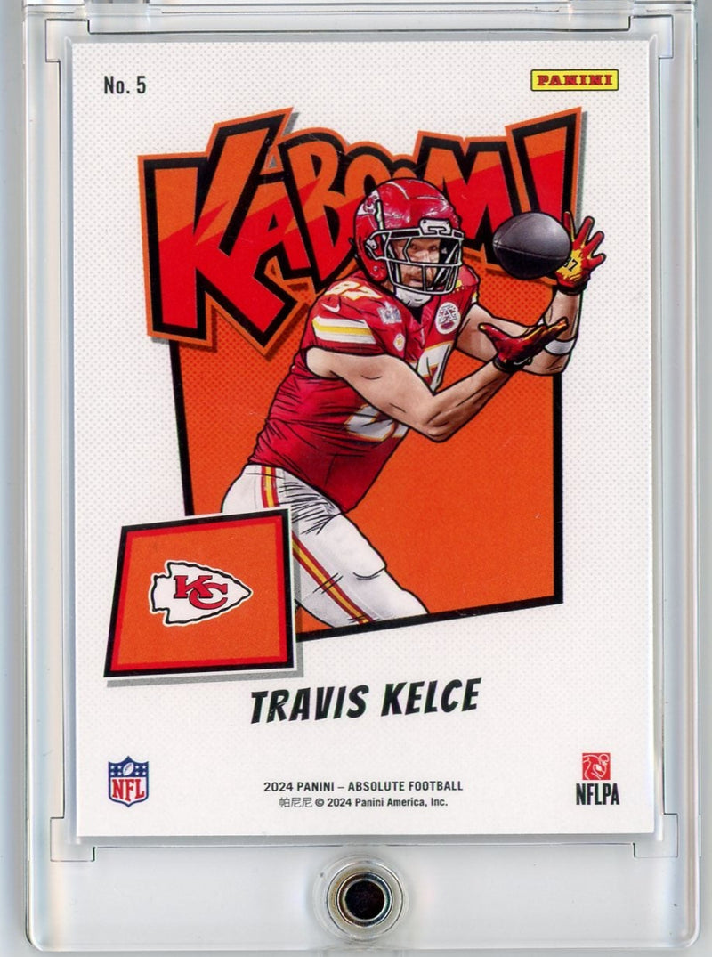 Travis Kelce 2024 Panini Absolute KABOOM! SSP