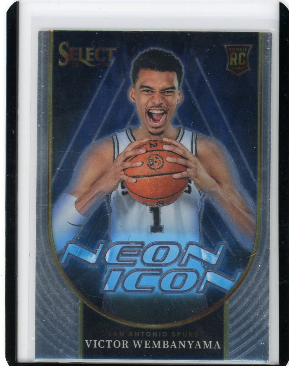 Victor Wembanyama 2023-24 Panini Donruss Optic Neon Icons
