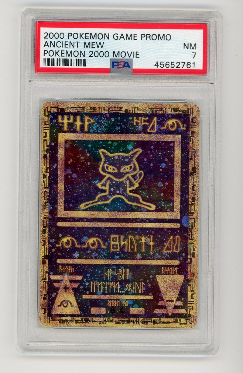 Ancient Mew 2000 Pokemon Movie Promo PSA 7