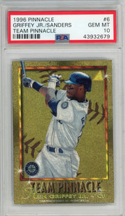 Ken Griffey Jr. 1996 Pinnacle Team Pinnacle PSA 10
