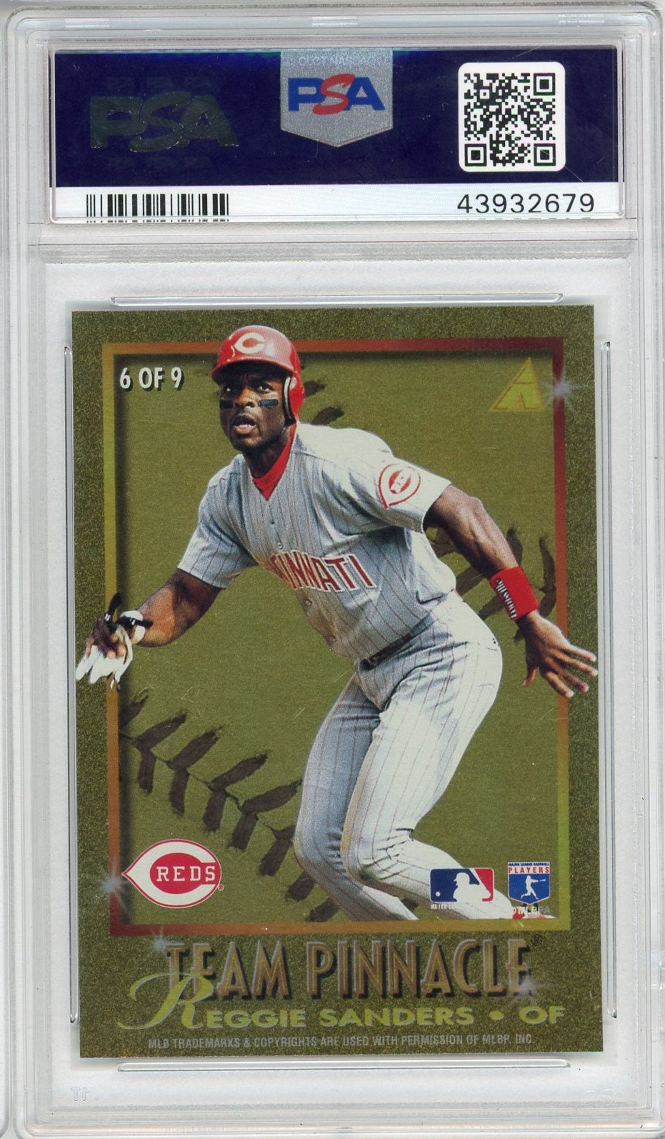 Ken Griffey Jr. 1996 Pinnacle Team Pinnacle PSA 10