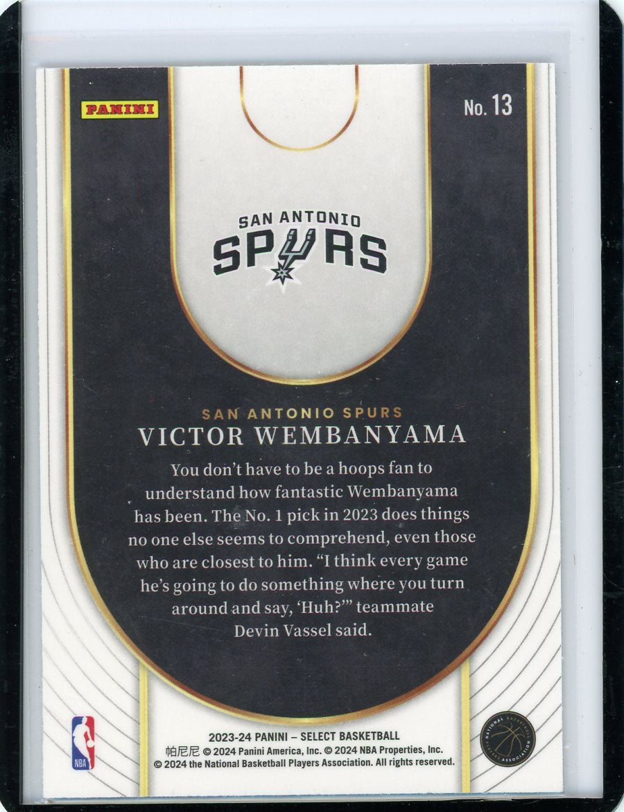 Victor Wembanyama 2023-24 Panini Donruss Optic Neon Icons