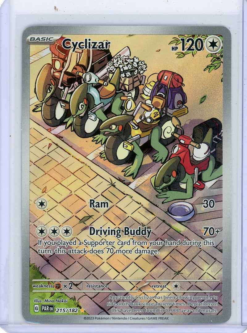 Cyclizar Pokémon Paradox Rift Illustration Rare 