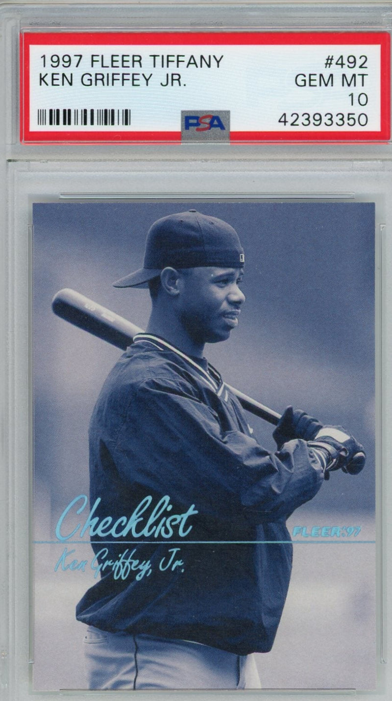 Ken Griffey Jr. 1997 Fleer Tiffany Checklist 