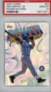 Ken Griffey Jr. 2000 Topps Power Players PSA 10