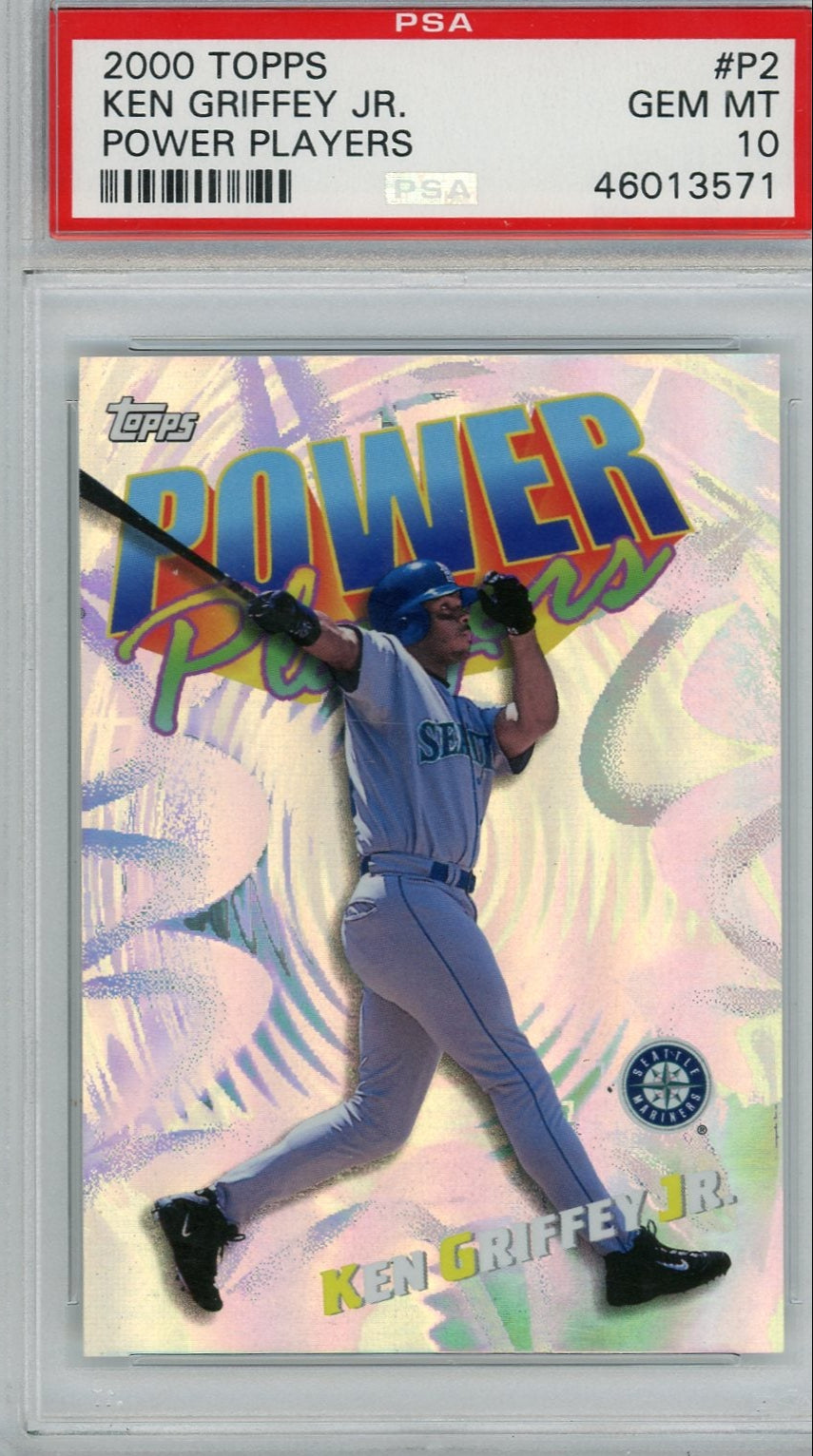 Ken Griffey Jr. 2000 Topps Power Players PSA 10