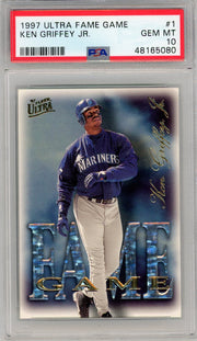 Ken Griffey Jr. 1997 Fleer Ultra Fame Game #1 PSA 10
