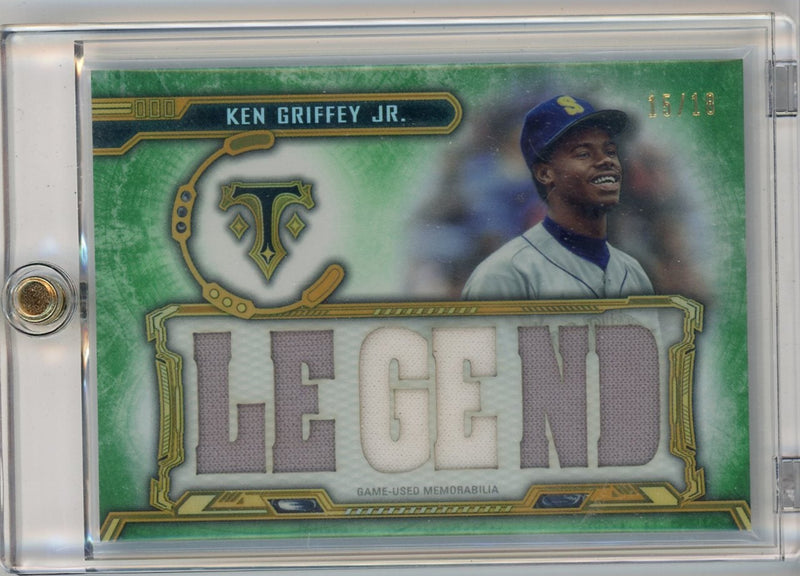 Ken Griffey Jr. 2020 Topps Triple Threads Legend Patch 