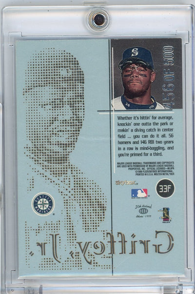 Ken Griffey Jr. 1999 Skybox Molten Metal Sterling #'d 456/500