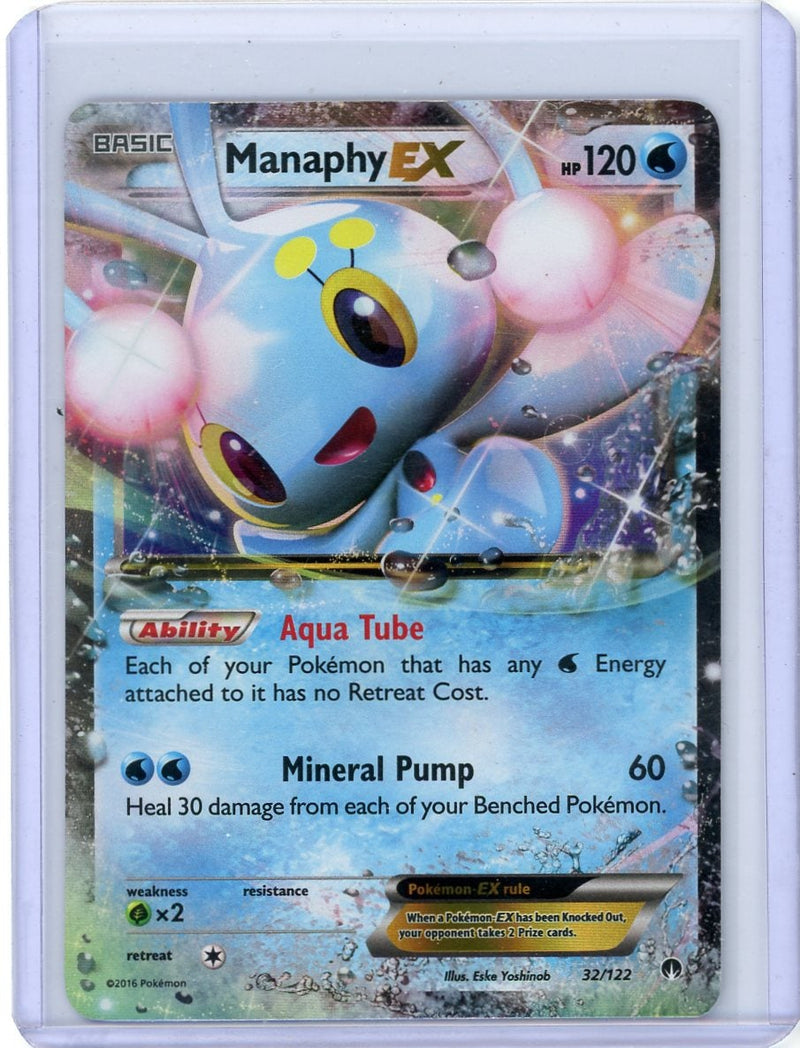 Manaphy EX Pokémon BREAKpoint Ultra-Rare 