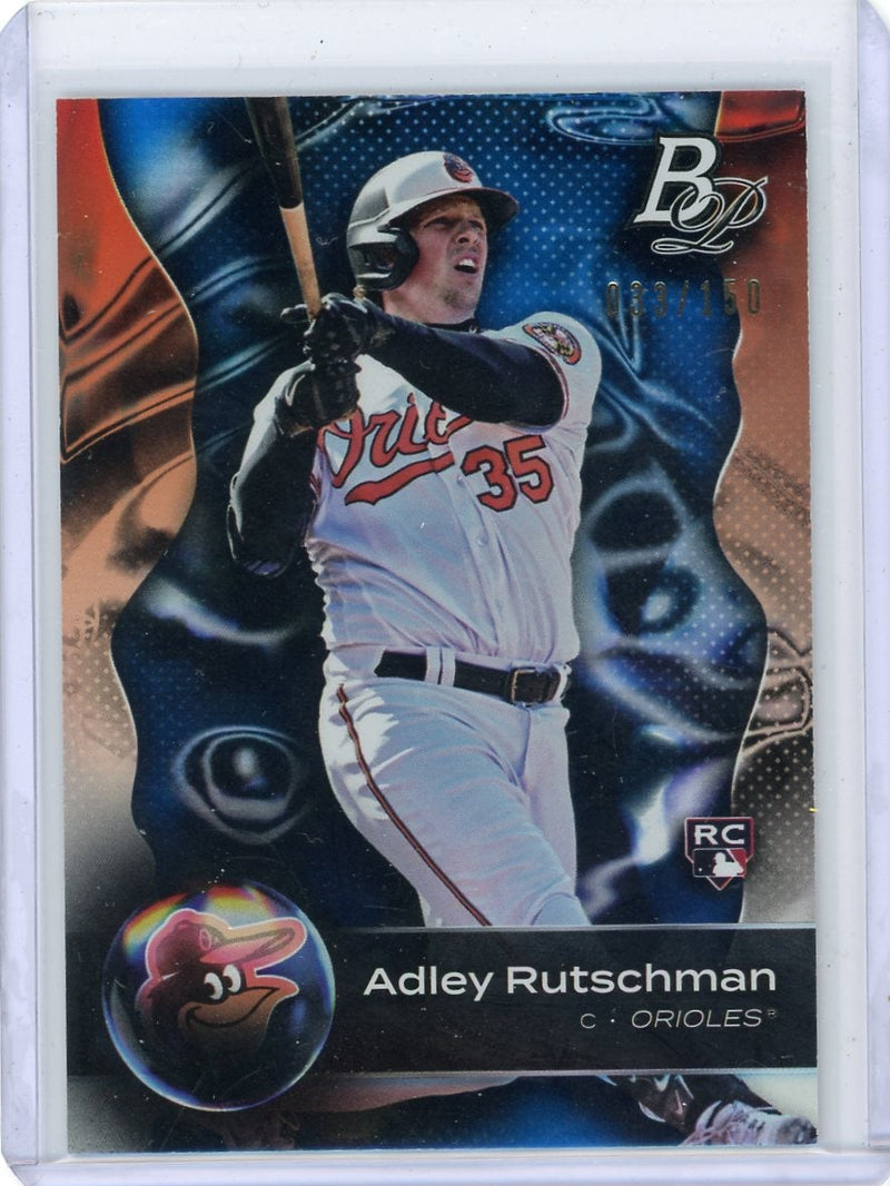 Adley Rutschman 2023 Bowman Platinum Blue Rookie 