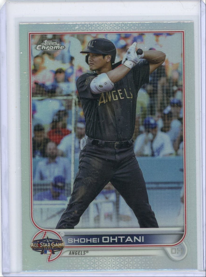 Shohei Ohtani 2022 Topps Chrome All Star Game Refractor 