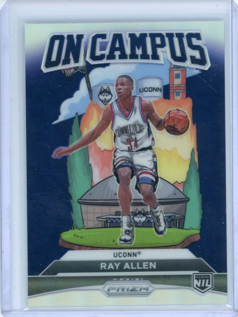 Ray Allen 2024-25 Panini NIL Prizm On Campus SSP