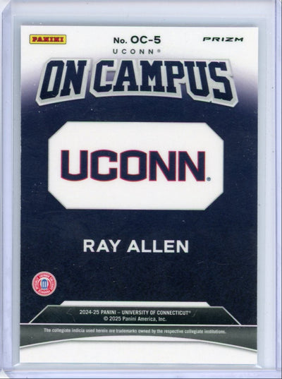 Ray Allen 2024-25 Panini NIL Prizm On Campus SSP