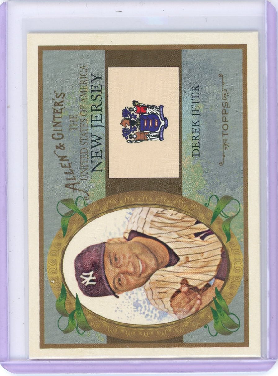 Derek Jeter 2008 Topps Allen & Ginter State of New Jersey #US30
