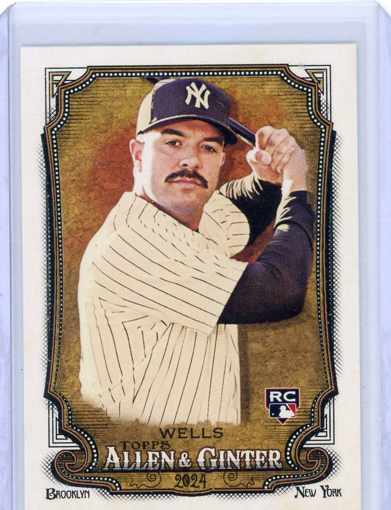 Austin Wells 2024 Topps Allen & Ginter rookie card