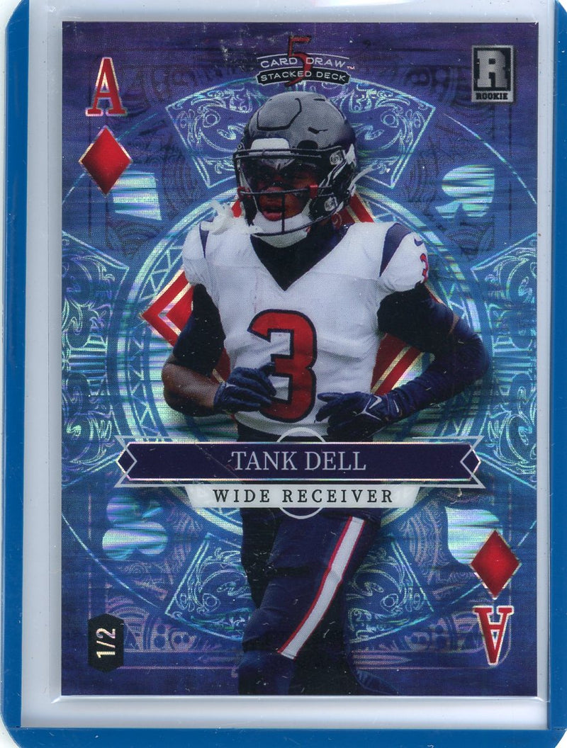 Tank Dell 2023 Wild Card Draw Stacked Deck rookie card 